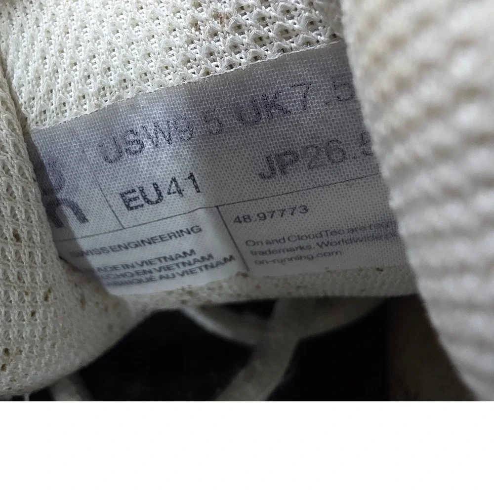 On Running The Roger Pro White Ivory Tennis‎ Shoes Womens 9.5 48.97773